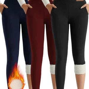 Fleece Lined Leggings for Women