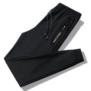 Casual Straight-leg Fleece-lined Sweatpants